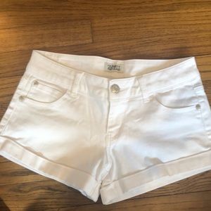 Celebrity Pink Jean cuffed shorts